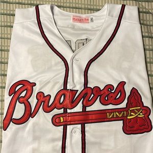 Mitchell and Ness Deion Sanders throwback Atlanta Braves 2XL jersey